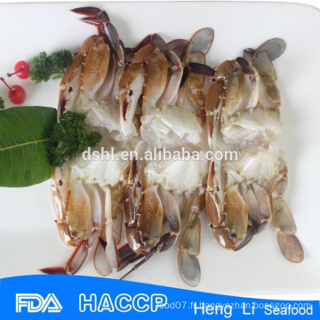 Frozen Three Sports Crabe pour exportation avec Health Certificate